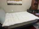 安睡宝（SOMERELLE） 床褥 杜邦特氟龙三防软床褥子宿舍榻榻米床铺垫被子加厚姨妈垫瑜 180*200cm灰边【特大款】 实拍图