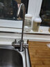 芯园适用沁（qin）园净水器2分鹅颈水纯铜不锈钢厨房净水机水家用直饮通用 欧式豪华双出水龙头 实拍图
