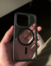亿色适用苹果15pro手机壳  iPhone15pro透明保护套超强防摔防震硅胶软边气囊蓝边剔透白 实拍图