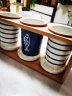 川岛屋 日式陶瓷筷子筒家用厨房沥水筷子笼餐具置物架收纳架筷子桶 三个装 实拍图