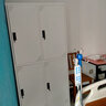 今丰员工柜储物柜钢制铁皮衣柜宿舍换衣柜鞋柜加厚暖白色 四门更衣柜 实拍图