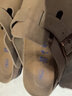 BIRKENSTOCK勃肯德国进口男女款牛皮绒面革软底Boston包头拖鞋 灰色常规版0560771 40 实拍图
