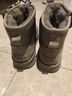 百丽（Belle）君妍同款小暖炉2代厚底雪地靴女棉鞋加绒保暖短靴D1K2DDD4 灰色 第二代（新色） 37 (235mm) 实拍图