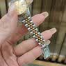 劳力士（ROLEX）【二手99新】劳力士女表日志69173自动机械腕表精钢内钻刻时尚名表后镶钻狗牙圈商务二手奢侈品腕表后改装 26MM绿面大钻后镶钻 实拍图