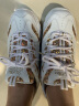 斯凯奇（Skechers）D'LITES复古潮流时尚休闲亮片厚底增高熊猫鞋 11916 白色/金色/WGD 36 实拍图
