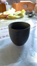 肖字和德 紫砂茶具配件功夫茶杯 单杯 品茗杯大号主人杯 普洱茶杯个人杯 红茶杯 紫砂杯子 紫砂杯-禅茶一味 实拍图