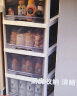 禧天龙免安装塑料收纳柜卫生间抽屉储物柜儿童衣柜床头柜收纳箱5层灰色 实拍图