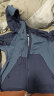 迪卡侬冲锋衣男女户外休闲登山徒步防风防水夹克风衣MH500春上新外套 女款-经典黑 XL 实拍图