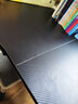 蔓斯菲尔 转角电脑桌电竞桌台式家用转角书桌书架组合办公桌写字台 单桌碳纤维色左款160x120 L型宽大桌面  实拍图