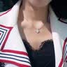 Jay【七夕礼物】和田玉吊坠925银四叶草项链女平安扣送女友 四叶草项链（配证书） 实拍图