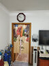 汉时（Hense）中式实木客厅挂钟复古时钟创意壁钟八卦钟简约现代挂表石英钟HW85D 实拍图