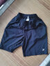 特步（XTEP）儿童童装中性夏季短裤轻薄梭织运动五分裤 深奥蓝(9262) 130cm 实拍图