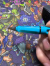 金豪（Jinhao） 金豪619小清新实色钢笔中小学生书写练字可换墨囊口径3.4笔尖0.38mm 天蓝 EF尖+5支黑色墨囊 实拍图