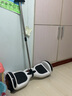 展跃成人儿童6-8-12岁带扶手杆智能双轮体感车男孩女孩两轮平行平衡车 扶手款8寸白色+蓝牙+发光轮 实拍图