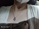 筑梦银（ZhuMengYin）灵动心中有你跳动的心999足银项链女韩版锁骨链情人节礼物送女友 心中有你项链可刻字+优雅礼盒 实拍图