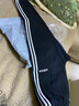 阿迪达斯（adidas）男裤长裤 25冬新款跑步训练裤休闲时尚裤透气舒适针织棉质运动裤 经典黑/时尚三条纹/热销款 L 【175-180cm/150-160斤】 实拍图