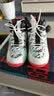 李宁热断码科比男童鞋2026新款春季儿童篮球鞋学生旋转防滑中大童运动鞋 白黑 38 实拍图