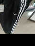 阿迪达斯（adidas）男裤长裤 25冬新款跑步训练裤休闲时尚裤透气舒适针织棉质运动裤 经典黑/时尚三条纹/热销款 M 【170-175cm/130-140斤】 实拍图