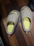 暖之缘榴莲拖鞋男夏外穿新款搞怪EVA厚底防滑室内家居踩屎感凉拖鞋男士 蕉叶棕 44-45 (适合43-44码) 实拍图