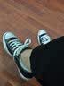 匡威（Converse）All Star男女鞋 经典款低帮休闲鞋透气轻便运动鞋潮流情侣帆布鞋 101001 41 实拍图