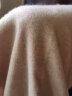 帕什【23新款新色】半高领羊绒衫女100山羊绒百搭针织打底毛衣女ps-02 无染色米驼 XL(125-135斤) 实拍图