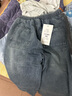 意森富牛仔短裤男2025薄款七分中裤韩版潮流潮牌宽松直筒大码7分裤国潮 七分裤182浅蓝 2XL 建议(145/155斤) 实拍图
