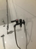 洁冠洗衣机水龙头一分二一进二出多功能单冷加长三通4分双头两用水嘴 加长款【一进二出】枪灰 实拍图