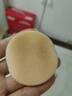 优家（UPLUS）双面植绒散粉扑粉饼粉扑(薄款圆形)2个替换定妆化妆蜜粉扑 实拍图