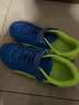 双星八特儿童足球鞋碎钉男女童6-12岁青少年中大童小学生训练免系带运动鞋 PU网眼（宝蓝） 40 实拍图