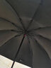 红叶红叶10骨超大雨伞男双人商务伞折叠黑胶防晒遮阳伞晴雨两用太阳伞 10骨黑胶防晒款-藏青色 实拍图