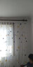 绣景 北欧现代ins纱帘成品 绣花中式欧式窗纱客厅 三角形 四爪钩款 宽2米*2.5米 1片 实拍图