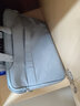 Milooky手提笔记本电脑包14男15女15.6英寸轻便适用苹果Macbook air13联 A款【白灰色】 15英寸（可放16英寸超级本） 实拍图