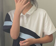 上流汇2025连衣裙子夏天年新款夏装女小香风字裙收腰显瘦中长款修身 藏青色 M (建议95-105斤) 实拍图