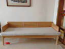 源氏木语实木沙发新中式两用罗汉床简约小户型客厅家用橡木沙发床 米白罗汉床2.0米 晒单实拍图
