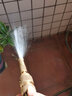 汉轩洗车水枪套装全铜喷枪家用浇花喷头花洒水头冲洗工具水管软管浇菜 单铜喷枪+6分通水接口 实拍图