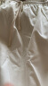 美洋（MEIYANG）椰奶冰沙半裙 中空纱提花蜂窝文艺优雅A字中长伞裙夏季新款半身裙 米白 M 晒单实拍图