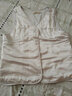 金三塔商场同款金三塔保暖内衣女绗缝冬保暖背心马甲上装 V领-银白 XL 实拍图