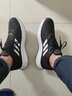 阿迪达斯（adidas）男鞋跑步鞋 25秋新款运动鞋缓震防滑慢跑鞋网面透气低帮休闲鞋子 DURAMO 10【黑白】【主推款】 40.5 (内长250mm) 实拍图