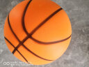 准者静音篮球7号5专业室内无声不掉渣训练运动儿童专用拍拍小皮球 橙色-条纹款 7号篮球(标准球) 晒单实拍图