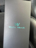welly merck威利默克手表男士手表超薄简约商务石英腕表瑞士品牌送礼节日礼物 男款（蓝针） 黑色皮带款 实拍图