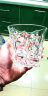 威士忌酒杯家用欧式水晶玻璃洋酒杯酒吧创意钻石八角啤酒杯酒具套装 冰凌款260ml 2支装 实拍图