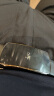 才子（TRIES）自动扣皮带男士新款优质皮商务休闲礼物佳品纹理手感品牌LOGO标志 黑色 120cm 实拍图
