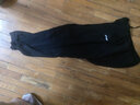 李宁（LI-NING）运动裤男春秋款卫裤男收口健身束脚跑步大码宽松训练裤子 黑（收口-加绒） XL 实拍图