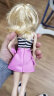 芭比（Barbie）六一礼物女孩玩具礼物过家家玩具-芭比复古黑白永恒娃娃HRH11 晒单实拍图