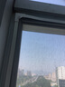 巨发升级款磁吸纱窗网自装防蚊纱窗隐形金刚网门帘窗帘自粘型免打孔 白框+灰纱 100*125厘米 实拍图