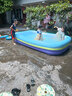 西哈泳士充气儿童游泳池家用室外宝宝婴儿游泳桶成人家庭大型小孩玩具户外 【特价】热卖3米3层【豪华套餐】有线 实拍图