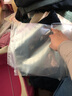 夏季服装拉链袋衣裤收纳袋封口包装PE塑料透明自封袋子50只30*40 实拍图