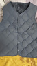 雅鹿童装儿童加绒马甲男女童背心内搭保暖坎肩亲子秋冬新款 蓝色 160 实拍图