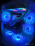 亚安科海景房13代酷睿i9/RTX4060TI独显办公游戏家用设计师组装吃鸡台式机电脑主机水冷整机全套 二：酷睿i7丨1060独显丨16G丨512G性价比 单主机 实拍图