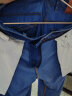 吉普（JEEP）冰丝牛仔裤男直筒夏季薄款宽松男裤商务休闲弹力长裤 2180薄款 蓝色 33码（腰围2尺5） 实拍图